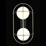 Бра настенное с 2 белыми плафонами Karina варинант исполнения - 1 | Loft Concept в Санкт-петербурге