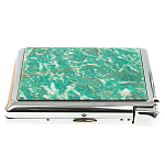 Портсигар с газовой зажигалкой из натурального камня Амазонит Stone Cigarettes Cases варинант исполнения - 10 | Loft Concept в Санкт-петербурге