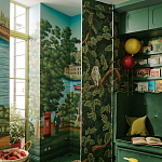 Обои ручная роспись Little London Jubilee Colourway варинант исполнения - 4 | Loft Concept в Санкт-петербурге