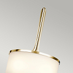 Бра вертикальное с белым полукруглым плафоном и длинным стержнем S Kichler варинант исполнения - 9 | Loft Concept в Санкт-петербурге