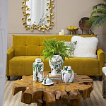 Ваза фарфоровая с ручной росписью Leopard Collection  варинант исполнения - 8 | Loft Concept в Санкт-петербурге