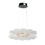 Люстра с прозрачным волнистым плафоном в форме цветка Ethereal Bloom варинант исполнения - 2 | Loft Concept в Санкт-петербурге