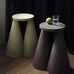 Дизайнерский журнальный стол на 2-х конусообразных ножках Epykopy варинант исполнения - 4 | Loft Concept в Санкт-петербурге