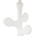 Настольная лампа с белым каркасом и тканевым абажуром Natural Stems варинант исполнения - 2 | Loft Concept в Санкт-петербурге