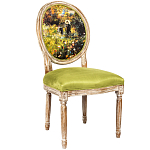 Стул из натурального бука с цветочным принтом Impressionism in Color варинант исполнения - 2 | Loft Concept в Санкт-петербурге