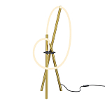 Настольный светильник Crochet Brass 3000К 15Вт варинант исполнения - 1 | Loft Concept в Санкт-петербурге