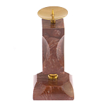 Подсвечник фигурный из натурального камня лемезит Stone Candlestick варинант исполнения - 2 | Loft Concept в Санкт-петербурге