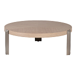 Столик журнальный круглый со светлым шпоном Light Veneer Table варинант исполнения - 5 | Loft Concept в Санкт-петербурге
