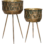 Железное кашпо Boston варинант исполнения - 1 | Loft Concept в Санкт-петербурге