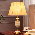 Настольная лампа керамическая с тканевым абажуром Millennium варинант исполнения - 1 | Loft Concept в Санкт-петербурге