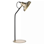 Настольная лампа с плафоном в форме купола в сочетании черного и золотистого цвета Minimalist Execution варинант исполнения - 2 | Loft Concept в Санкт-петербурге