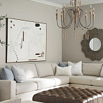 Люстра с состаренными резными элементами Big Graceful Profile варинант исполнения - 5 | Loft Concept в Санкт-петербурге