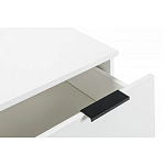 Комод белый с 3-мя ящиками Strict Lines  варинант исполнения - 5 | Loft Concept в Санкт-петербурге