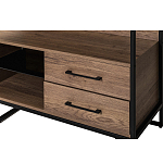 Стеллаж под TV в стиле лофт с открытыми полками и ящиками Urban Style Space варинант исполнения - 3 | Loft Concept в Санкт-петербурге