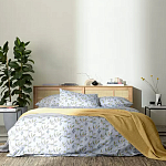 Постельное белье из сатина с рисунком 200х220 см Aurora Allure Sprout варинант исполнения - 2 | Loft Concept в Санкт-петербурге