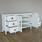 Большой Комод-буфет Elsa Dreams White с ящиками варинант исполнения - 1 | Loft Concept в Санкт-петербурге