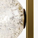 Бра с плафоном из прозрачного стекла с пузырьками воздуха Effervia варинант исполнения - 4 | Loft Concept в Санкт-петербурге