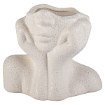 Ваза керамическая Face forever Shine варинант исполнения - 1 | Loft Concept в Санкт-петербурге