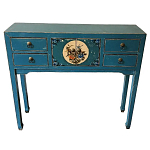 Консоль в китайском стиле с 4-мя ящиками Chinese Elm Console Table варинант исполнения - 1 | Loft Concept в Санкт-петербурге