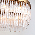 Люстра подвесная овальная со стеклянными трубками Nembus варинант исполнения - 3 | Loft Concept в Санкт-петербурге