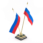 Флагшток из малахита и бронзы с позолотой Stone Flagpole варинант исполнения - 2 | Loft Concept в Санкт-петербурге