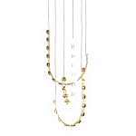 Люстра подвесная светодиодная с круглыми плафонами белого цвета PEARLS Suspension 39  варинант исполнения - 3 | Loft Concept в Санкт-петербурге