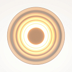 Бра круглое Soft Halo белый варинант исполнения - 2 | Loft Concept в Санкт-петербурге