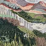  Гобелен Волшебный Лес в зеленых тонах Magic Forest I  варинант исполнения - 4 | Loft Concept в Санкт-петербурге