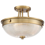 Потолочный светильник со стеклянным плафоном в виде купола Quoizel варинант исполнения - 13 | Loft Concept в Санкт-петербурге