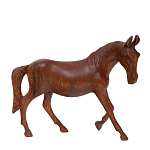 Статуэтка из дерева суар дикая лошадь Wild Horses варинант исполнения - 2 | Loft Concept в Санкт-петербурге