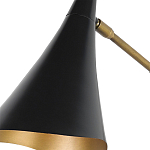 Бра с черными конусообразным плафоном Contrasting Lamps варинант исполнения - 1 | Loft Concept в Санкт-петербурге