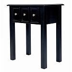 Черная тумба с выдвижным ящиком Monica варинант исполнения - 2 | Loft Concept в Санкт-петербурге