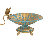 Фарфоровая чаша Золотая стрекоза Marlo Turi варинант исполнения - 1 | Loft Concept в Санкт-петербурге