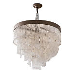 Люстра со стеклянными подвесками в виде круглых бусин Waterfall of Light варинант исполнения - 1 | Loft Concept в Санкт-петербурге