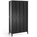 Шкаф черный Silva Black Cabinet варинант исполнения - 2 | Loft Concept в Санкт-петербурге