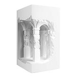 Встраиваемый в стену гипсовый светильник под покраску с колоннами и арками в античном стиле Antiquity Athena варинант исполнения - 4 | Loft Concept в Санкт-петербурге