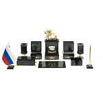 Настольный письменный набор из нефрита в подарочной коробке Victorious варинант исполнения - 1 | Loft Concept в Санкт-петербурге