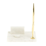 Подставка для телефона с ручкой из натурального камня креноид Natural Stone Stand варинант исполнения - 2 | Loft Concept в Санкт-петербурге