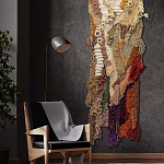 Тканый вручную абстрактный гобелен Коралловый риф Coral reef варинант исполнения - 1 | Loft Concept в Санкт-петербурге