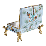 Шкатулка на четырех ангелах Blue Garden варинант исполнения - 2 | Loft Concept в Санкт-петербурге