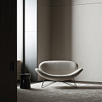 Дизайнерский двухместный диван Gio Ponti D.157.6  - DUE FOGLIE Sofa варинант исполнения - 2 | Loft Concept в Санкт-петербурге