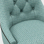 Мебельная ткань Шенилл бирюзовый цвет 142 см T4-61 варинант исполнения - 7 | Loft Concept в Санкт-петербурге