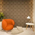 Гипсовая 3D Панель M-19 варинант исполнения - 2 | Loft Concept в Санкт-петербурге