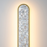 Бра перламутровый Lunaris 60 см варинант исполнения - 4 | Loft Concept в Санкт-петербурге