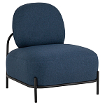 Кресло в синей рогожке COLOR BLOCK варинант исполнения - 1 | Loft Concept в Санкт-петербурге
