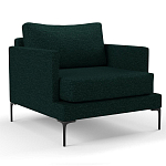 Мебельная ткань Шенилл темно-зеленый цвет 138 см T4-36 варинант исполнения - 11 | Loft Concept в Санкт-петербурге