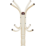 Вешалка напольная бежевая с 4-мя металлическими крючками Noble Branches варинант исполнения - 2 | Loft Concept в Санкт-петербурге