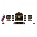 Настольный канцелярский набор из нефрита Apollo варинант исполнения - 1 | Loft Concept в Санкт-петербурге