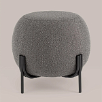 Пуф в ткани букле темно-серого цвета Pikelet варинант исполнения - 2 | Loft Concept в Санкт-петербурге