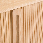 Длинный низкий буфет с 2-мя раздвижными дверцами Toinette Light Cupboard варинант исполнения - 11 | Loft Concept в Санкт-петербурге